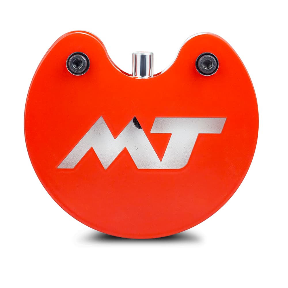 Педаль круглая красный неон RCA купить