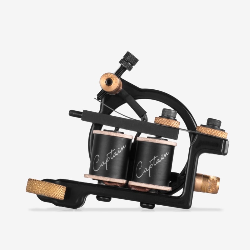 Тату машинки капитан шейдер черный глянец